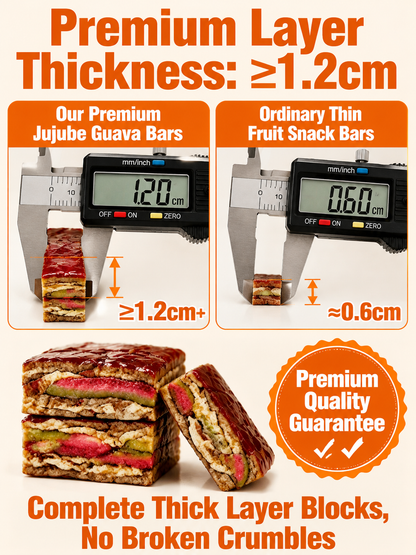🔴Sweet & Sour Jujube Guava Sandwich Snacks  Soft Chewy Natural Dried Fruit Treat